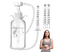Flacon De Douche - Flacon De Lavage Vaginal De 300 Ml | Douche Féminine Réutilisable | Rinçage Doux Portable Pour L'hygiène Féminine, Nettoyage Anal, Soins Intimes | Pour La Période Post-partum, Voyag