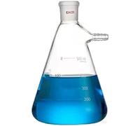 flacon de laboratoire en verre borosilicate. 1 flacon d'aspiration en verre de 25 ml à 2000 ml avec filtration sous vide(250ml caliber19)