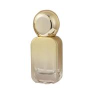 Flacon de parfum 30 ml en verre, vaporisateur, récipient vide, rechargeable, for voyage, contenants cosmétiques(Gold,Lotion bottle)