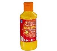 Flacon De Peinture Gouache Pailletée - 250 Ml - Jaune Pastel - Lefranc Bourgeois G