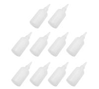 Flacon de Pigment Réutilisable 100ml 20 Pièces | Bec à Découper, pour Réparations et Bricolage Maison, Blanc, pour Époxy, Mélange de Couleurs