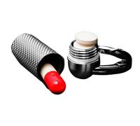 Flacon de pilule en titane | Bouteille de pilule avec joint de porte-clés avec boucle étanche, petit conteneur de pilule de voyage portable en métal titane pour sac à main, porte-clés,