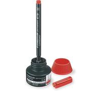 Staedtler - Flacon recharge Lumocolor 487 17 - 15 ml pour feutres permanents 313/314/317/318 Vert