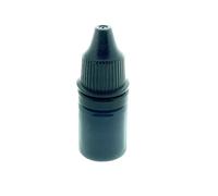 Flacon de remplissage avec encre noire pour tampons encreurs avec cassette d’encrage, contenu de 5 ml