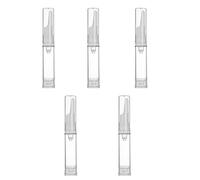 Flacon de remplissage par le bas - Flacon de sous-embouteillage de liquide - Vaporisateur fin rechargeable - 5 ml, 10 ml, 15 ml - Flacon pulvérisateur portable de voyage pour plantes - Rose - Petit