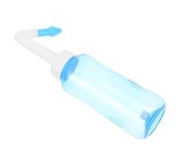 Flacon de Rinçage Nasal 300ml pour Adultes en PP Manuel | Outil de Soins des Sinus, Valve Manuelle Incluse, Léger et Portable, Usage Quotidien et Voyage, Emballage Paquet Transparent