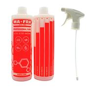Flacon de soins professionnels 500 ml avec vaporisateur Ma-Fra (rouge)