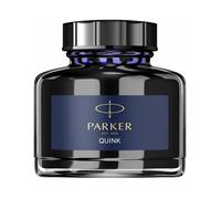 Flacon d'encre - PARKER - Quink - 57 ml - Bleu/Noir - Performance optimale