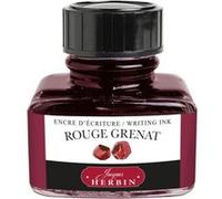 J. Herbin - Flacon d'encre Jacques Herbin 13029T - 30 ml pour stylo-plume et roller - Rouge grenat