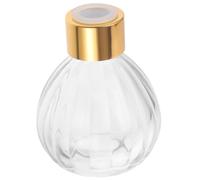 Flacon Diffuseur de Parfum Forme Citrouille 100ml Halloween, en Verre | Rechargeable, Ouverture Large, pour Parfums et Fleurs de Bureau, Décoration Légère, Présent Spécial Couleur Aléatoire