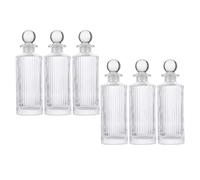 Flacon Diffuseur en Verre 150ml, Lot de 1 Set de Set, Vertical Strié