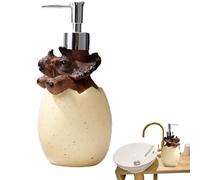 Flacon distributeur à pompe rechargeable - 560 ml - Réservoir vide pour shampooing/lotion - Pompe à savon pour le lavage du corps, crème pour le visage, liquide vaisselle, liquide de savon