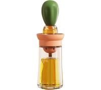 Flacon Distributeur D'Huile Avec Brosse Récipient De Stockage Et Distributeur D'Huile Et Pinceau À Badigeonner En Silicone Pour Cuisine Barbecue Grillade Cuisson Et Cuisson Pot De[APP8811723]