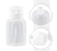 Flacon en plastique de 200 ml avec pompe de distribution verrouillable pour usage professionnel avec dissolvant de vernis à ongles acétone et solutions de nettoyage (3)