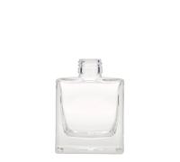 Flacon en verre 200 ml 'Cube', carré, ouverture : PP 28