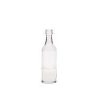 Flacon en verre droit 50 ml, ouverture : PP 18