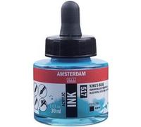 Flacon encre acrylique Acrylic Ink Amsterdam 30ml bleu royal