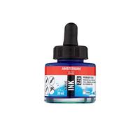 Flacon encre acrylique Acrylic Ink Amsterdam 30ml cyan primaire