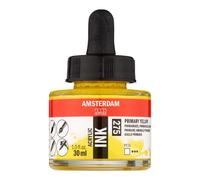 Flacon encre acrylique Acrylic Ink Amsterdam 30ml jaune primaire