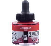 Flacon encre acrylique Acrylic Ink Amsterdam 30ml rose quinacridone