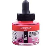 Flacon encre acrylique Acrylic Ink Amsterdam 30ml rose reflex