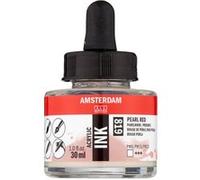 Flacon encre acrylique Acrylic Ink Amsterdam 30ml rouge de perle G