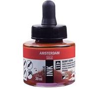 Flacon encre acrylique Acrylic Ink Amsterdam 30ml terre de sienne brûlée