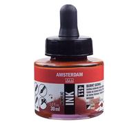 Flacon encre acrylique Acrylic Ink Amsterdam 30ml terre de sienne brûlée