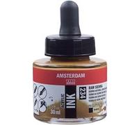 Flacon encre acrylique Acrylic Ink Amsterdam 30ml terre de sienne naturelle