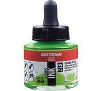 Flacon encre acrylique Acrylic Ink Amsterdam 30ml vert reflex