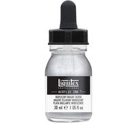 Liquitex Professional – Encre acrylique avec pipette 30 ml – Argent iridescent