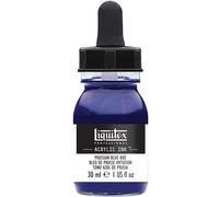 Liquitex Encre acrylique Professional flacon avec pipette 30 ml Bleu de Prusse imitation