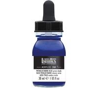 Flacon encre acrylique Liquitex Professional 30ml bleu phthalocyanine
