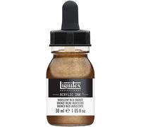 Liquitex Professional Encre Acrylique Flacon Avec Pipette 30 ml Bronze Riche Iridescent