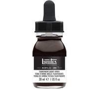 Liquitex Professional – Flacon d'encre acrylique 30 ml (pipette) – Terre d'ombre brûlée transparente