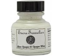 Flacon encre Sennelier 30ml Blanc opaque 01