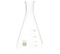 Flacon Erlenmeyer en verre borosilicaté 1 pièce-flacon conique à large bouche (50 ml-5000 ml) for usage en laboratoire et à domicile(5000ml)