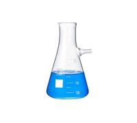 Flacon filtrant conique en verre borosilicaté à haute teneur en carbone, flacon d'aspiration triangulaire à col standard(1000ml)