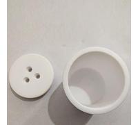 Flacon for cellule électrolytique en polytétrafluoroéthylène - résistant à l'érosion et aux acides et bases, avec trois trous d'électrodes de 6 mm(50ml)