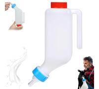 Flacon Lamb pour bébé, 800 ml, avec échelle, lait en plastique suspendu, biberons de goat pour nourrissons, biberons ergonomiques pour bébé (1 pièce)