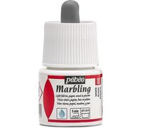 Flacon Marbling 45ml Blanc - Peinture À Effet Marbré Peinture Blanche Finition Brillante ¿ Marbling Sur Supports Clairs Et Poreux - 45ml - Blanc
