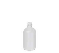 Flacon médical 100 ml, verre, givré, ouverture : DIN 18