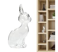 Flacon Mémorial en Verre pour Poils d'animal | Bouteille Mémoire Après Perte Animale - Conteneur Souvenir pour Chatons pour Famille Femmes Hommes Amis Père Mère Grand-mère