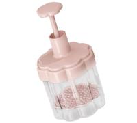 Flacon Mousse Nettoyante Visage Rose en PP As, Format Voyage | Action Manuelle Push Pull, pour Nettoyant et Crème à Raser, Usage Maison ou Salle de Sport