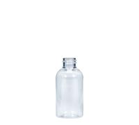 Flacon PET 50 ml 'Boston', plastique, ouverture : 20/410