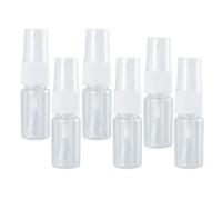 Flacon Pulvérisateur 6 Pièces, Flacon Pulvérisateur En Plastique Transparent, Bouteille De Toner, Bouteille De Recharge Conviviale, Mini Flacon Pulvérisateur