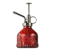 Flacon Pulvérisateur À Pression 1 Vaporisateur d'arrosage en Verre, Pompe à Embout en Plastique Vintage, Vaporisateur for Plantes d'intérieur(Red)