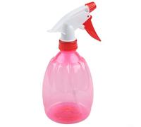 Flacon pulvérisateur de 500 ml fabriqué en polypropylène et PVC pour solutions de nettoyage, désinfectants, sprays capillaires, huiles essentielles et applications douces de brume végétale (rouge)