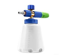 Flacon pulvérisateur de mousse en alliage d'aluminium, distributeur de savon haute pression de 1000 ml, équipement d'arrosage de jardin, outil de nettoyage de lavage de voiture pour véhicule, toit