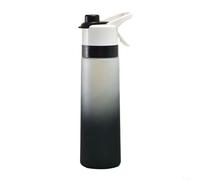 Flacon pulvérisateur léger de 700 ml avec bouchon à rabat et poignée confortable pour la randonnée et les exercices en plein air (noir)